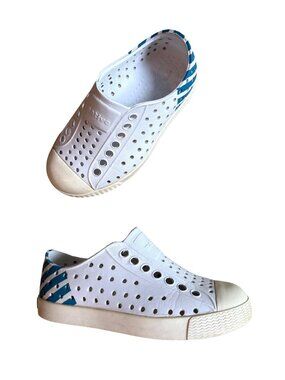 C8 Native Jefferson Blue Stripes Child Unisex Shoes